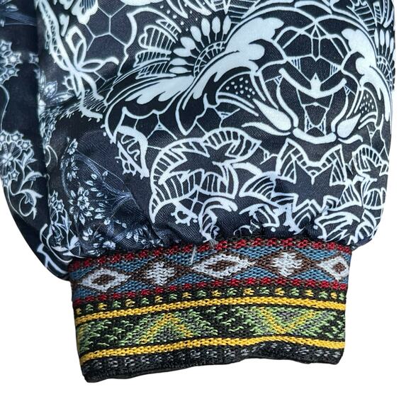 Desigual Suiza Safari Reversible Bomber Jacket EU Size 38=US 6/S NWOT - Picture 6 of 16